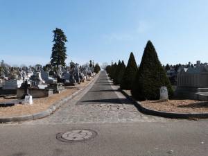Cmentarz Saint-Chéron: godne kwatery z przełomu XIX/XX w.